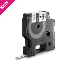 DymoRhino Blk on Wht 6mm Tape DymoRhino Blk on Wht 6mm Tape