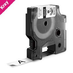 DymoRhino Blk on Wht 12mm Tape DymoRhino Blk on Wht 12mm Tape