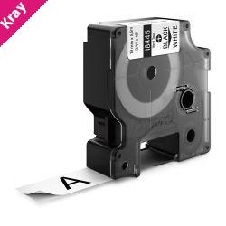 DymoRhino Blk on Wt 19mm Tape