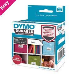 Dymo LW 25mm x 54mm Wht Labels