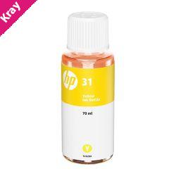HP #31 Yell Ink Bottle 1VU28AA HP #31 Yell Ink Bottle 1VU28AA