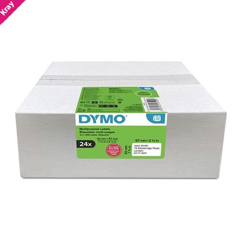 Dymo LW Multi Lbl 32x57mm Pk24