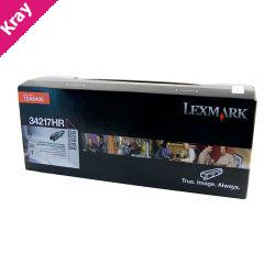 Lexm 34217HR Prebate Toner Lexm 34217HR Prebate Toner