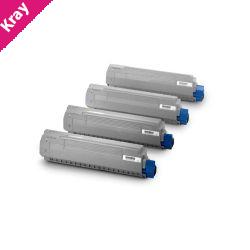 Oki C810 Cyan Toner Oki C810 Cyan Toner