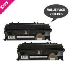 #80A CF280A Premium Generic Toner x 2