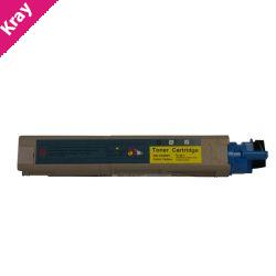 43459353 C3300 C3400 C3600 Yellow Universal Premium Generic Toner Cartridge