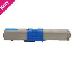 Non Genuine Premium Compatible Cyan Toner (Replacement for 46508719)