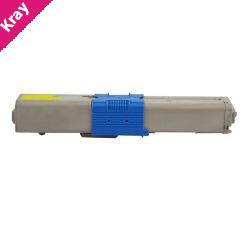 Non Genuine Premium Compatible Yellow Toner Cartridge (Replacement for 46508717)