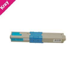 C510 44469727 Premium Generic Cyan Toner