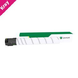 Lexm 76C00Y0 Yellow Toner Lexm 76C00Y0 Yellow Toner