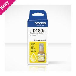 Brother BTD180Y Yel ink Bottle Brother BTD180Y Yel ink Bottle