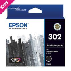 Epson 302 Black Ink Cart Epson 302 Black Ink Cart