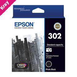 Epson 302 Photo Black Ink Cart Epson 302 Photo Black Ink Cart