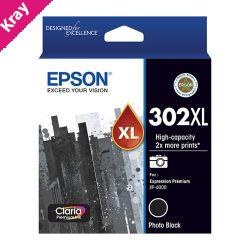 Epson 302XL Photo Blk Ink Cart Epson 302XL Photo Blk Ink Cart