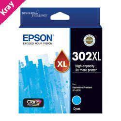Epson 302XL Cyan Ink Cart Epson 302XL Cyan Ink Cart