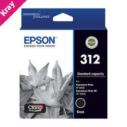 Epson 312XL Black Ink Cart Epson 312XL Black Ink Cart