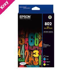 Epson 802 CMYK Colour Pack Epson 802 CMYK Colour Pack