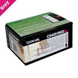 Lexm C540H1MG Magenta Toner Lexm C540H1MG Magenta Toner