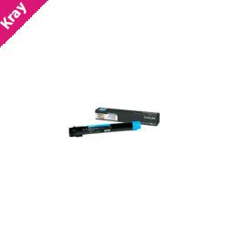 Lexm C950X2CG Cyan Toner Lexm C950X2CG Cyan Toner