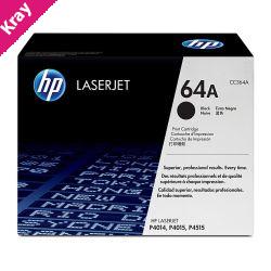 HP #64 Black Toner CC364A HP #64 Black Toner CC364A