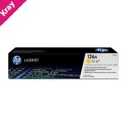 HP #126A Yellow Toner CE312A HP #126A Yellow Toner CE312A