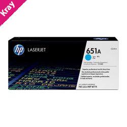 HP #651A Cyan Toner CE341A HP #651A Cyan Toner CE341A