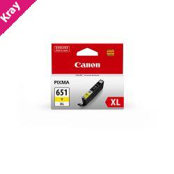 Canon CLI651XL Yellow Ink Cart Canon CLI651XL Yellow Ink Cart