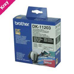 Brother DK11203 White Label Brother DK11203 White Label