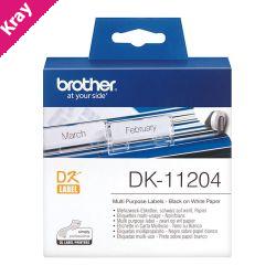 Brother DK11204 White Label Brother DK11204 White Label