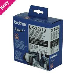 Brother DK22210 White Roll Brother DK22210 White Roll