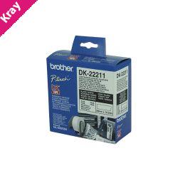 Brother DK22211 White Roll Brother DK22211 White Roll