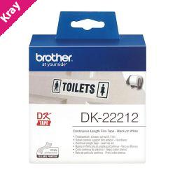 Brother DK22212 White Roll Brother DK22212 White Roll