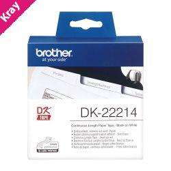 Brother DK22214 White Roll Brother DK22214 White Roll