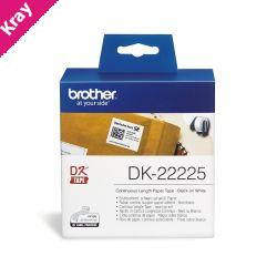 Brother DK22225 White Roll Brother DK22225 White Roll