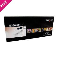 Lexm E360H11P Prebate Toner Lexm E360H11P Prebate Toner