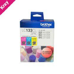 Brother LC133 CMY Colour Pack Brother LC133 CMY Colour Pack