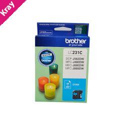 Brother LC231 Cyan Ink Cart Brother LC231 Cyan Ink Cart