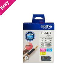 Brother LC3317 CMY Colour Pack Brother LC3317 CMY Colour Pack