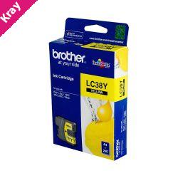 Brother LC38 Yellow Ink Cart Brother LC38 Yellow Ink Cart