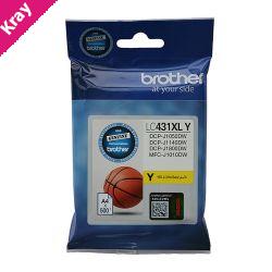 Brother LC-431XL Yel Ink Cart