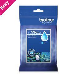 Brother LC-536XLC Cyan Ink