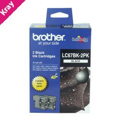 Brother LC67 Black Twin Pack Brother LC67 Black Twin Pack