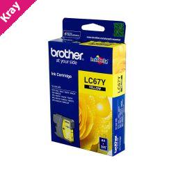 Brother LC67 Yellow Ink Cart Brother LC67 Yellow Ink Cart