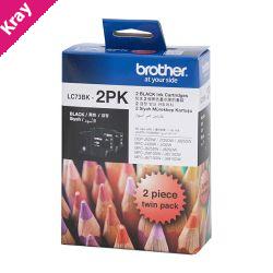 Brother LC73 Black Twin Pack Brother LC73 Black Twin Pack