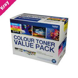 Brother TN25x Clr Value 4 Pack Brother TN25x Clr Value 4 Pack