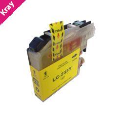 LC-233 Yellow Compatible Inkjet Cartridge