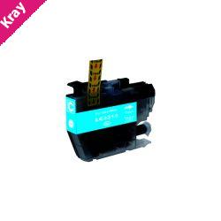 Premium Cyan Compatible Inkjet Cartridge (Replacement for LC-3313C)