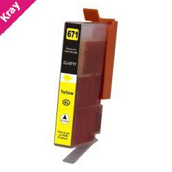 CLI-671XL Yellow Premium Compatible Inkjet Cartridge