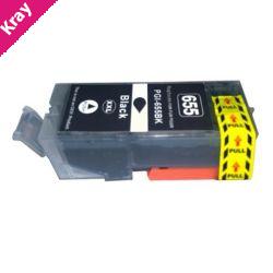 PGI-655XXL Pigment Black Compatible Cartridge