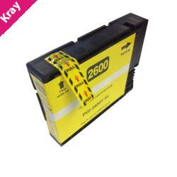 PGI-2600XL Pigment Yellow Compatible Inkjet Cartridge